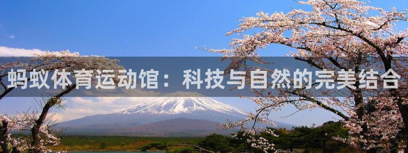 中欧体育网页版：蚂蚁体育运动馆：科技与自然的完美结合